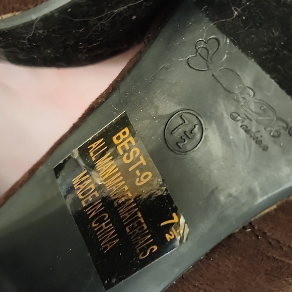 Brand New FASHION FAUX SUEDE Thigh-Hi Boots-7.5 - Picture 3 of 5